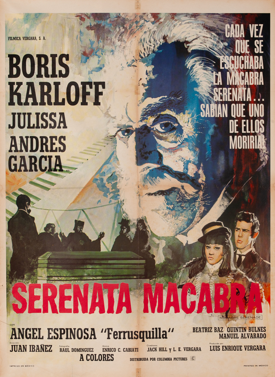 House of Evil - Macabre Serenade Mexican Movie Poster 