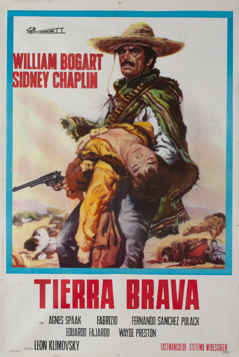 Death Knows No Time - Tierra Brava Argentinean Spaghetti Western Movie Poster