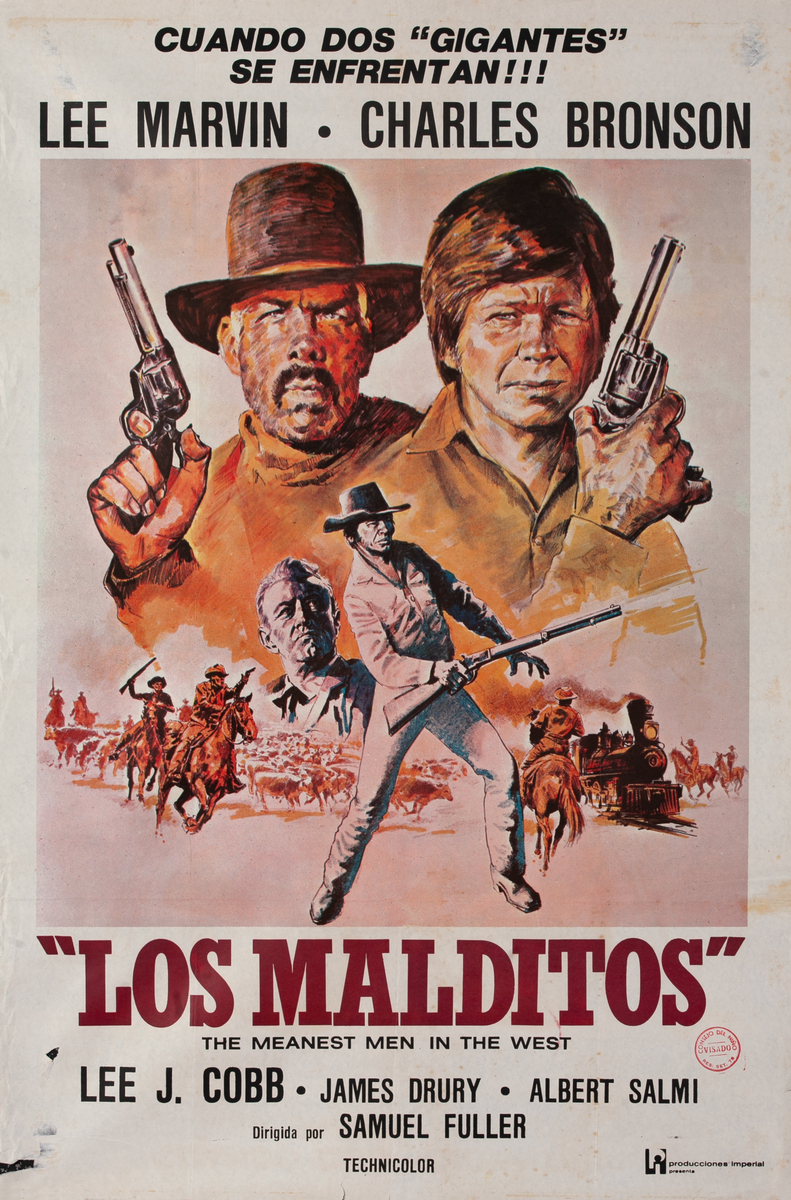 The Meanest Men in the West, Los Malditos Argentinean Movie Poster