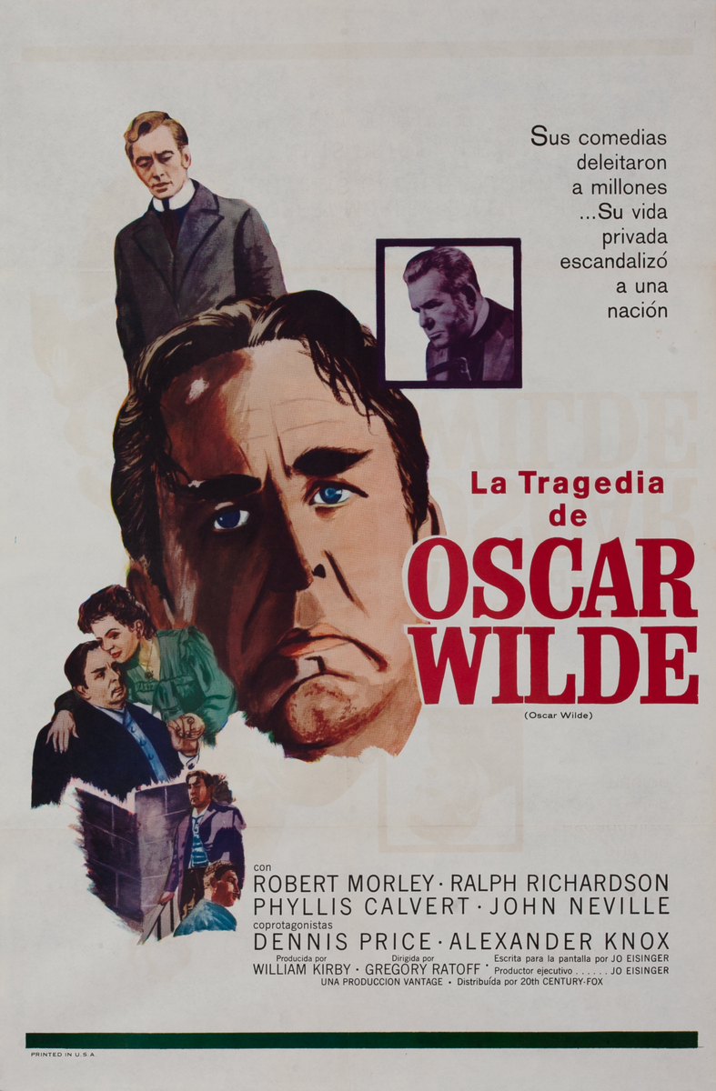 Oscar Wilde, Spanish 1sh Movie Poster