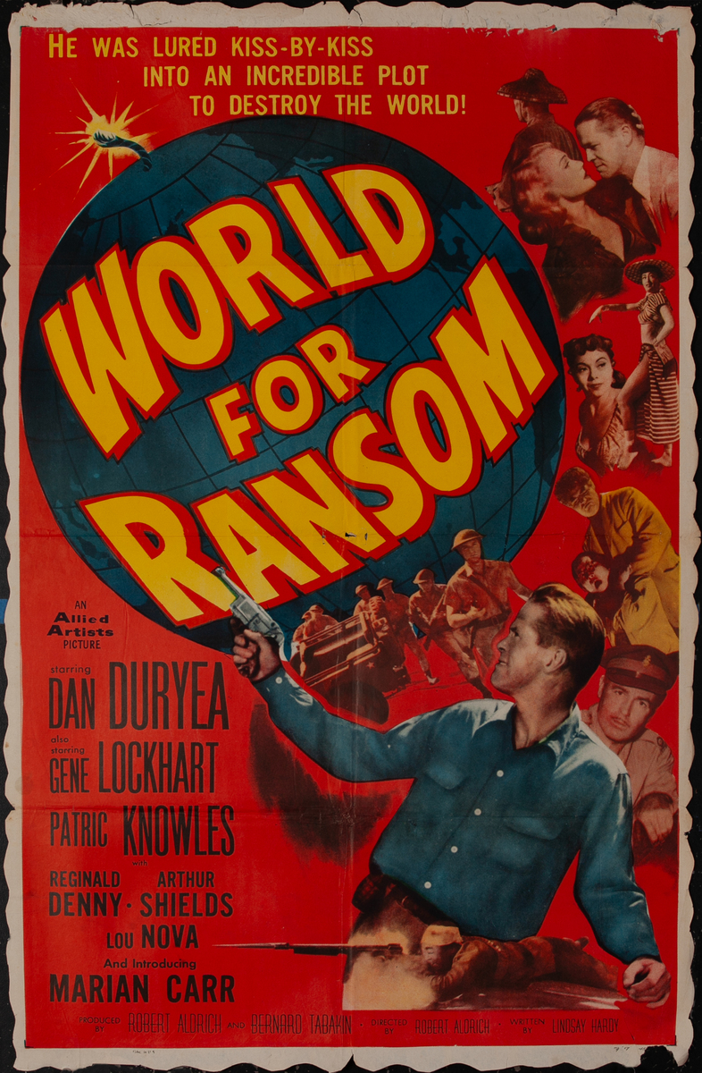 World for Ransom 1sh Movie Poster 