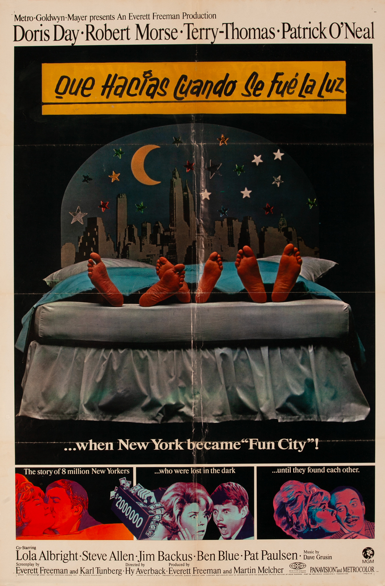 Where Were You When the Lights Went Out? Argentinean Movie Poster