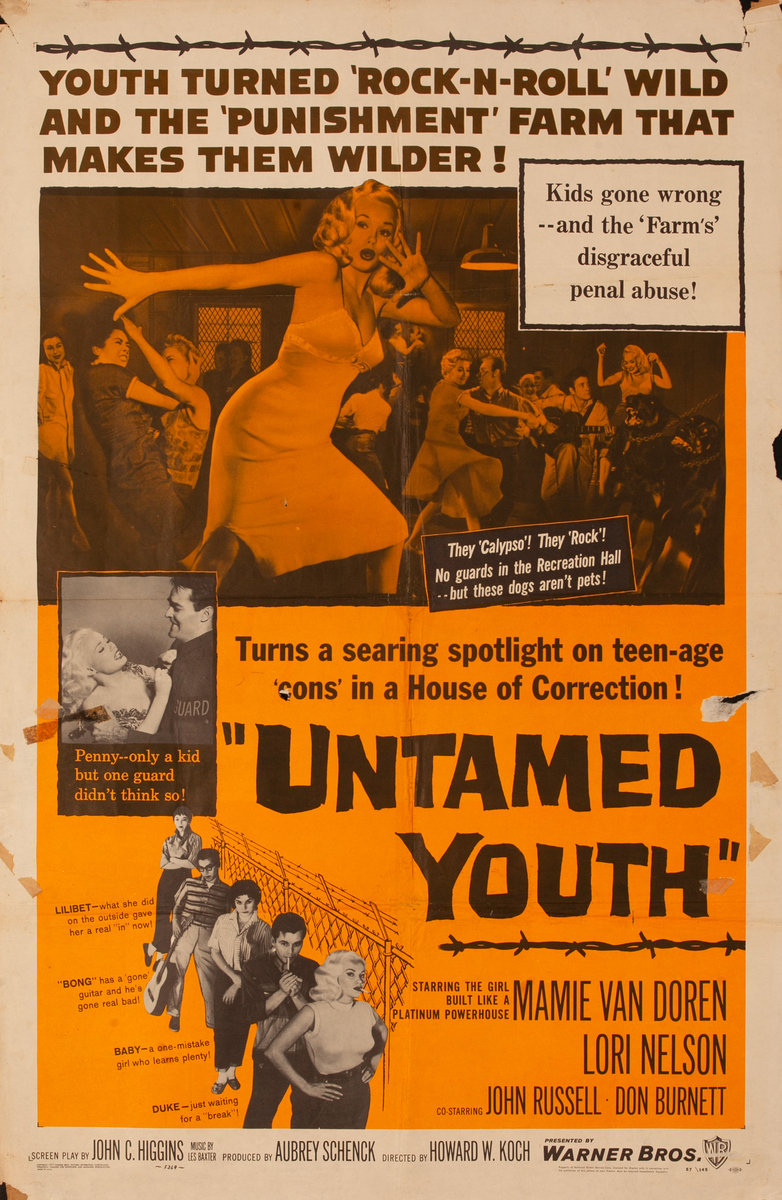 Untamed Youth Movie Poster 