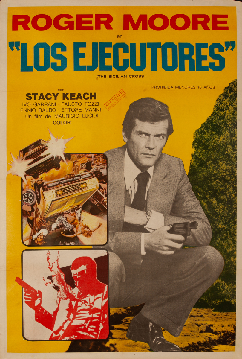 Los Ejecutores - The Sicilian Cross Argentinean Movie Poster