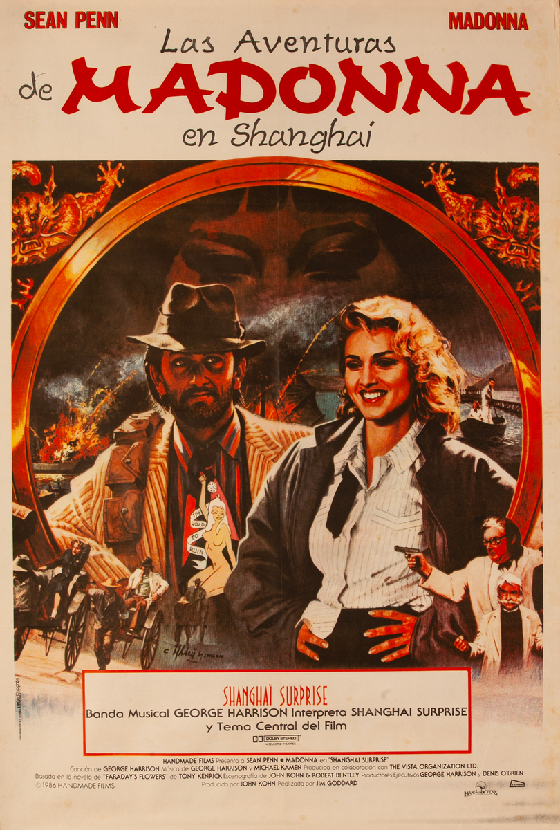 Shanghai Surprise Spanish Movie Poster