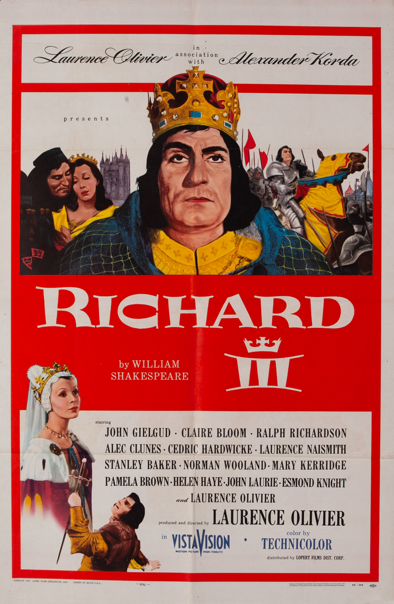 Richard III 1sh Movie Poster 