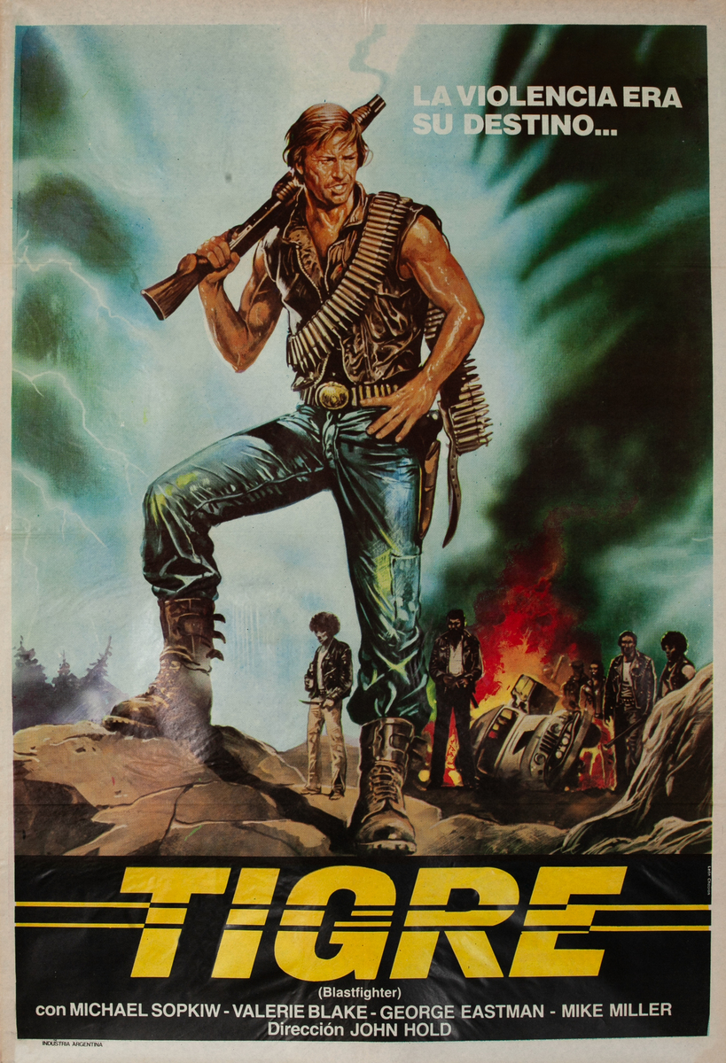 Blastfighter Argentinean Movie Poster