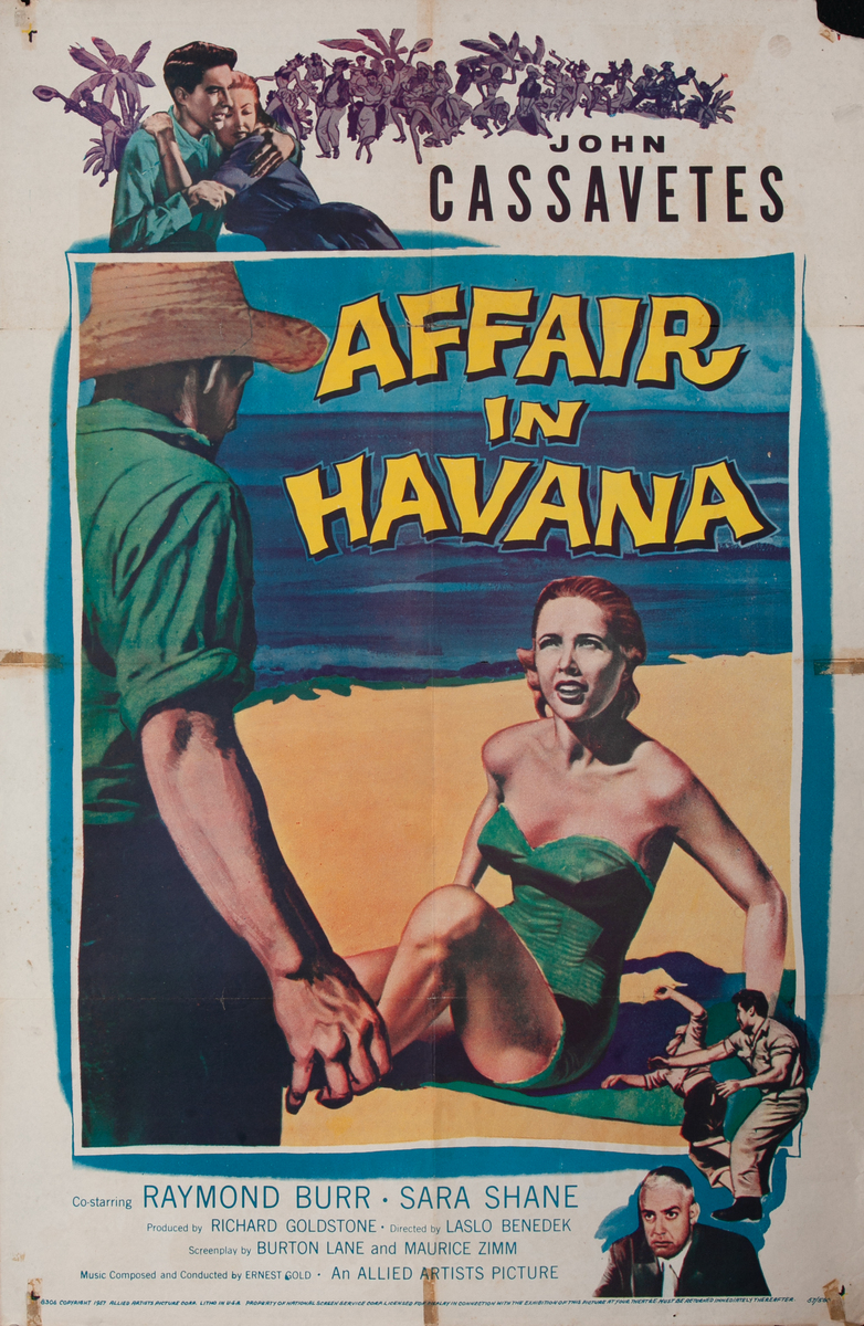 Affair in Havana I sheet Movie Poster