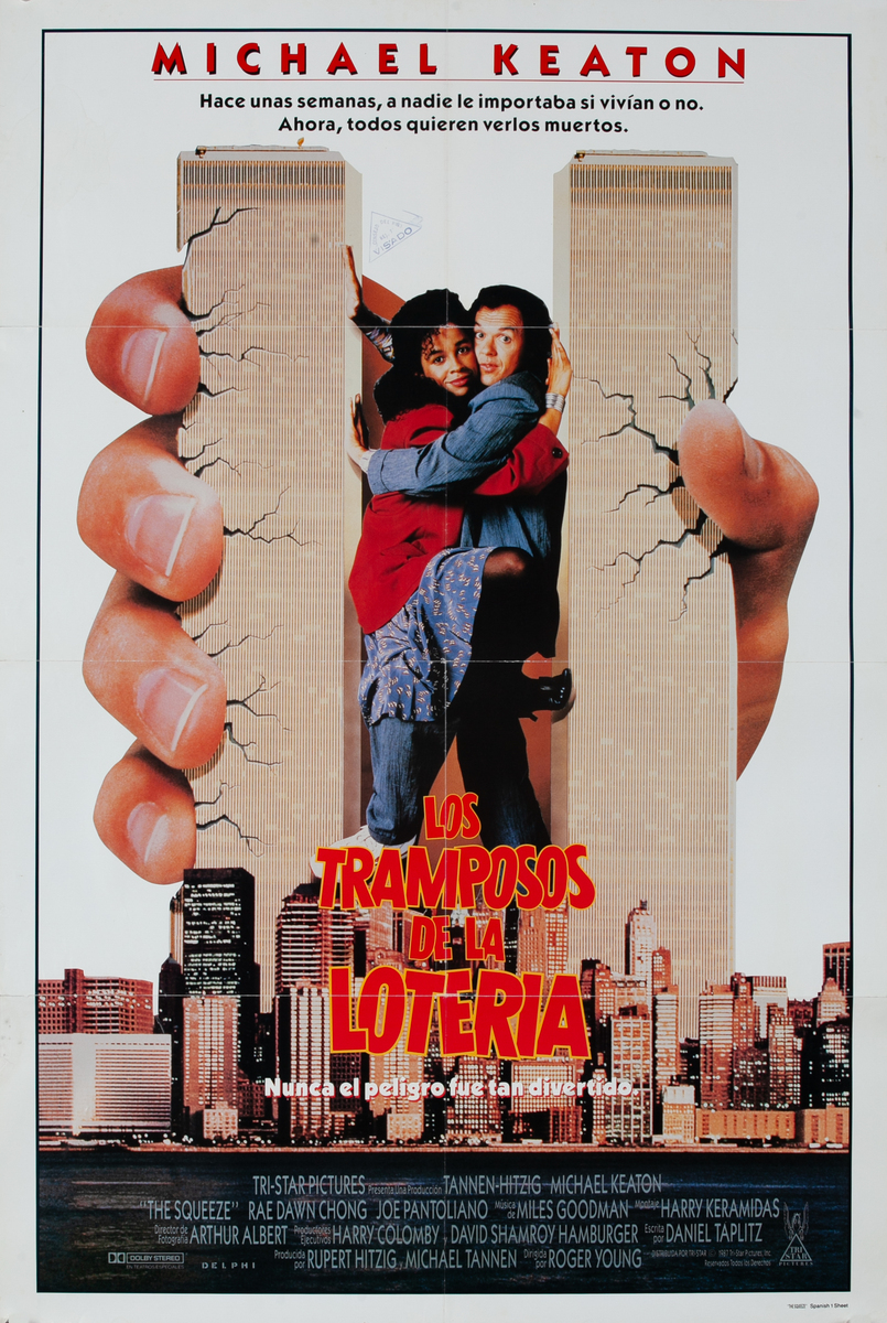 The Squeeze, 1 Sheet Spanish Movie Poster