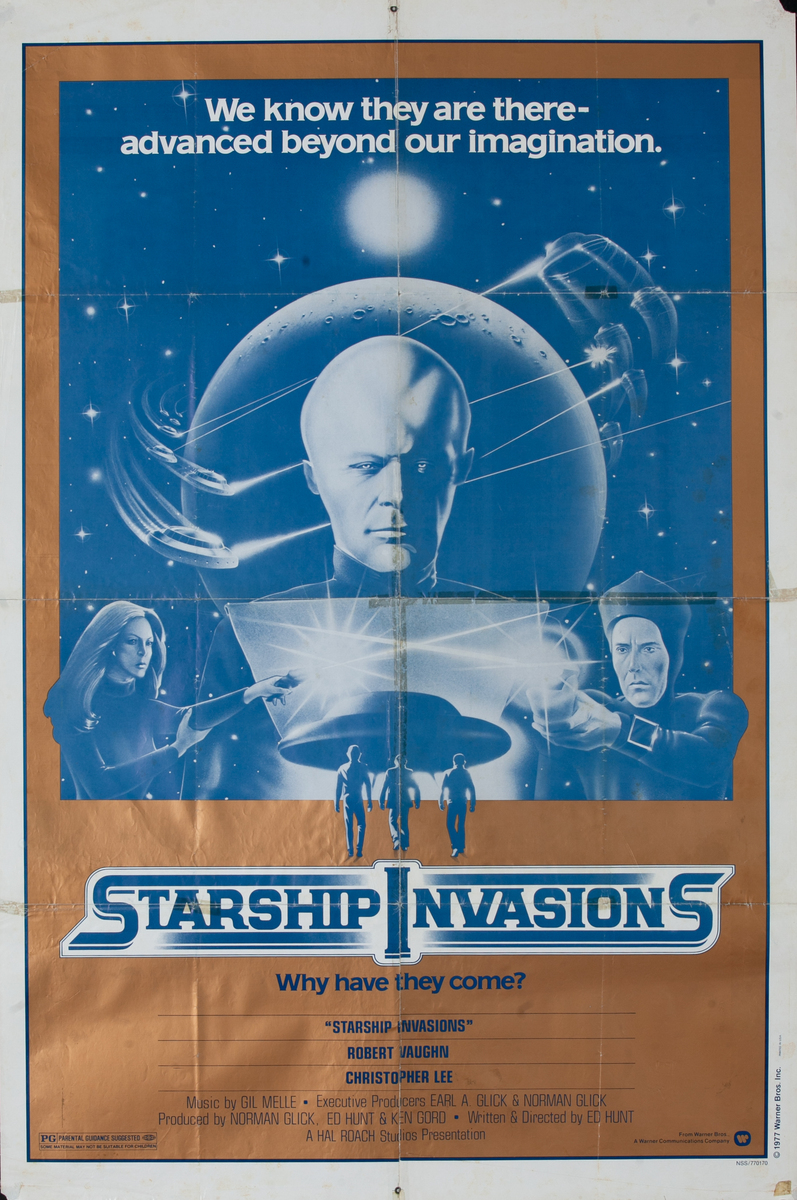 Starship Invasions 1 Sheet Movie Poster 
