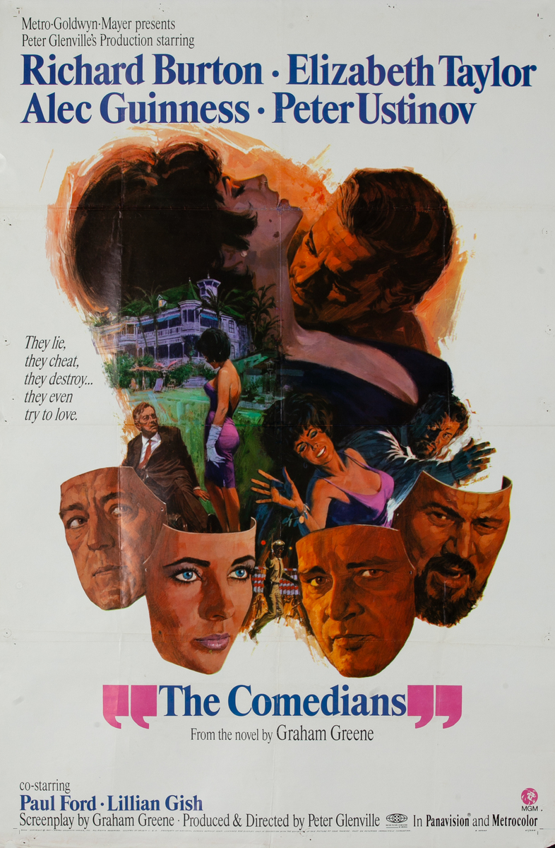The Comedians, 1 Sheet Movie Poster
