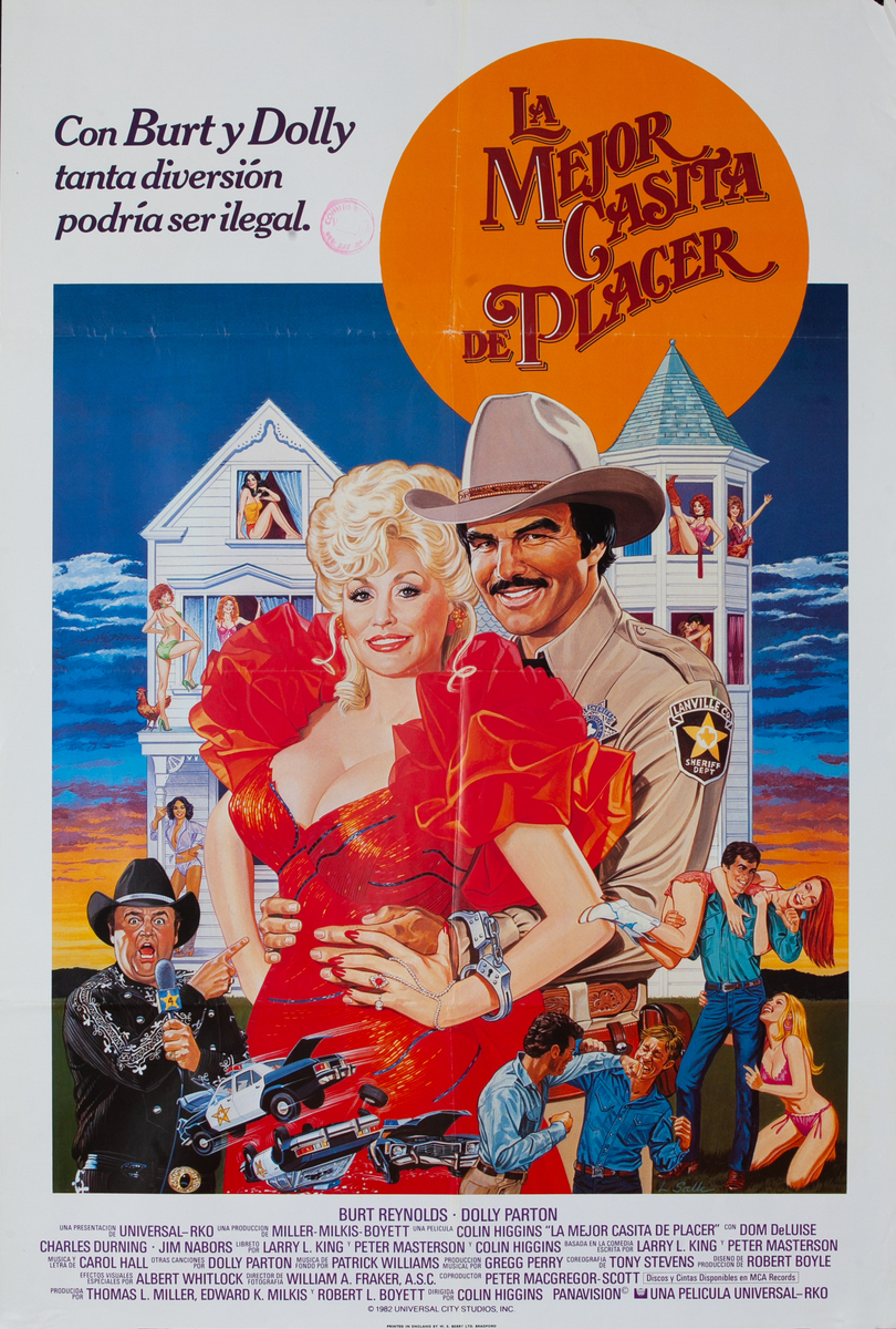 The Best Little Whorehouse in Texas, 1 Sheet Movie Poster  