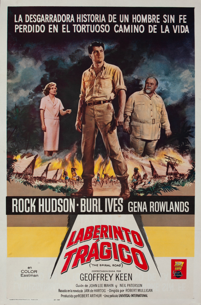 The Spiral Road, Spanish 1 Sheet Movie Poster