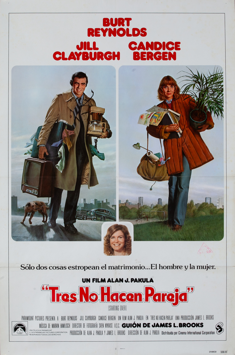 Starting Over, 1 Sheet Spanish Movie Poster 