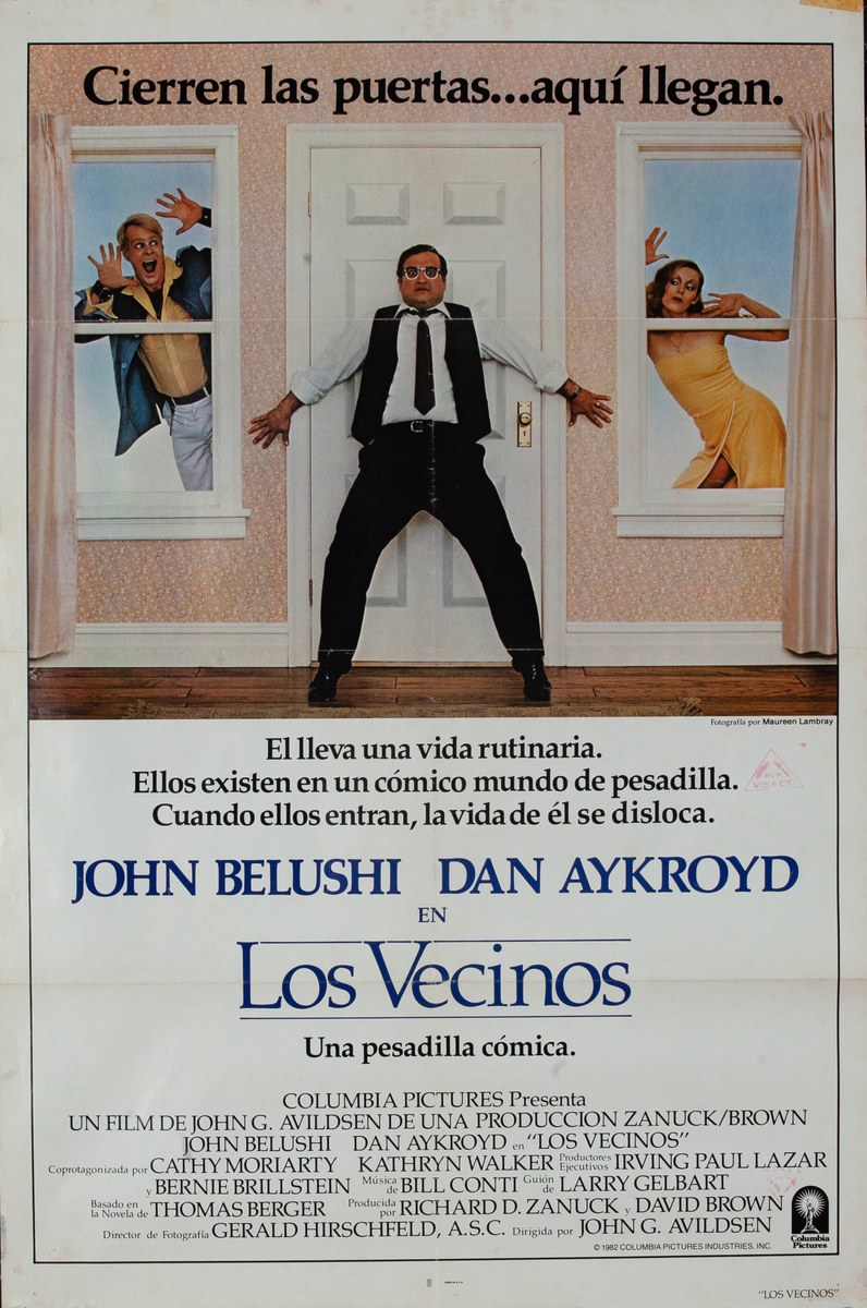 Neighbor 1 sheet Spanish Movie Poster