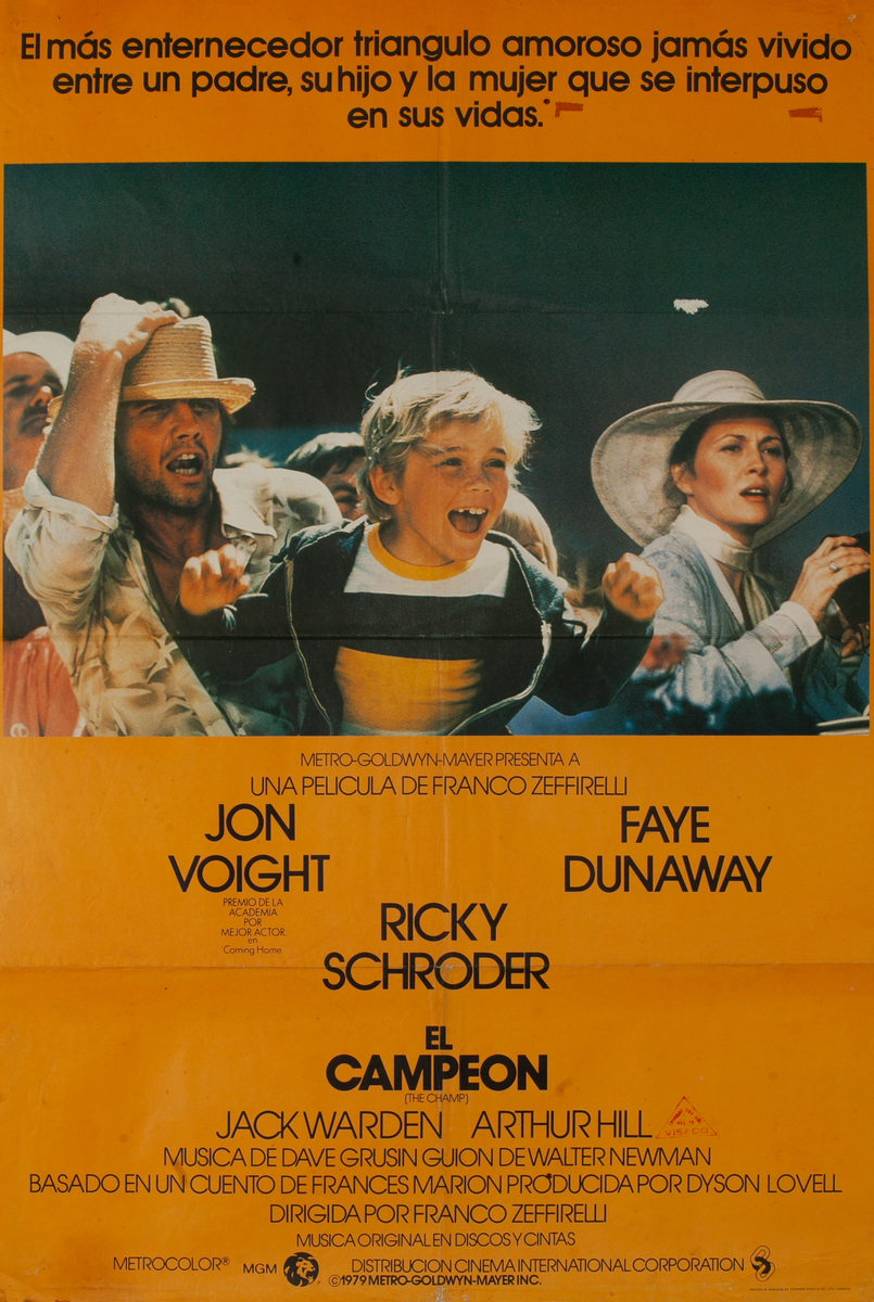 The Champ, Spanish 1 Sheet Movie Poster