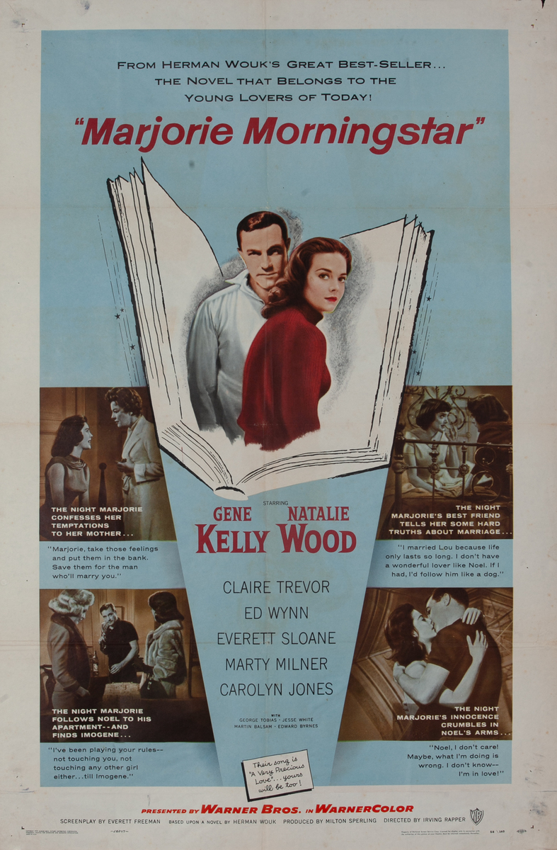 Marjorie Morningstar, 1 Sheet Movie Poster 