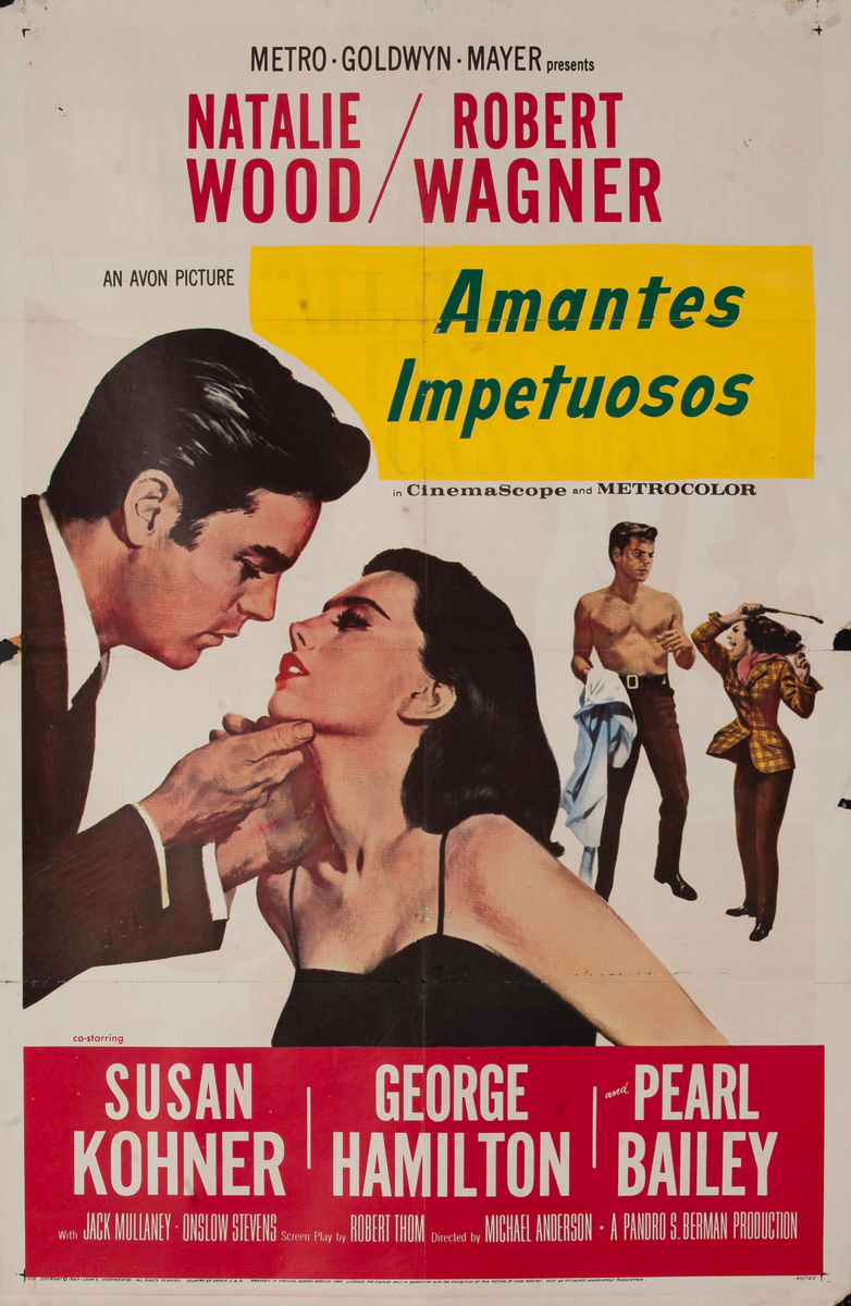 All the Fine Young Cannibals, Spanish 1 Sheet Movie Poster 