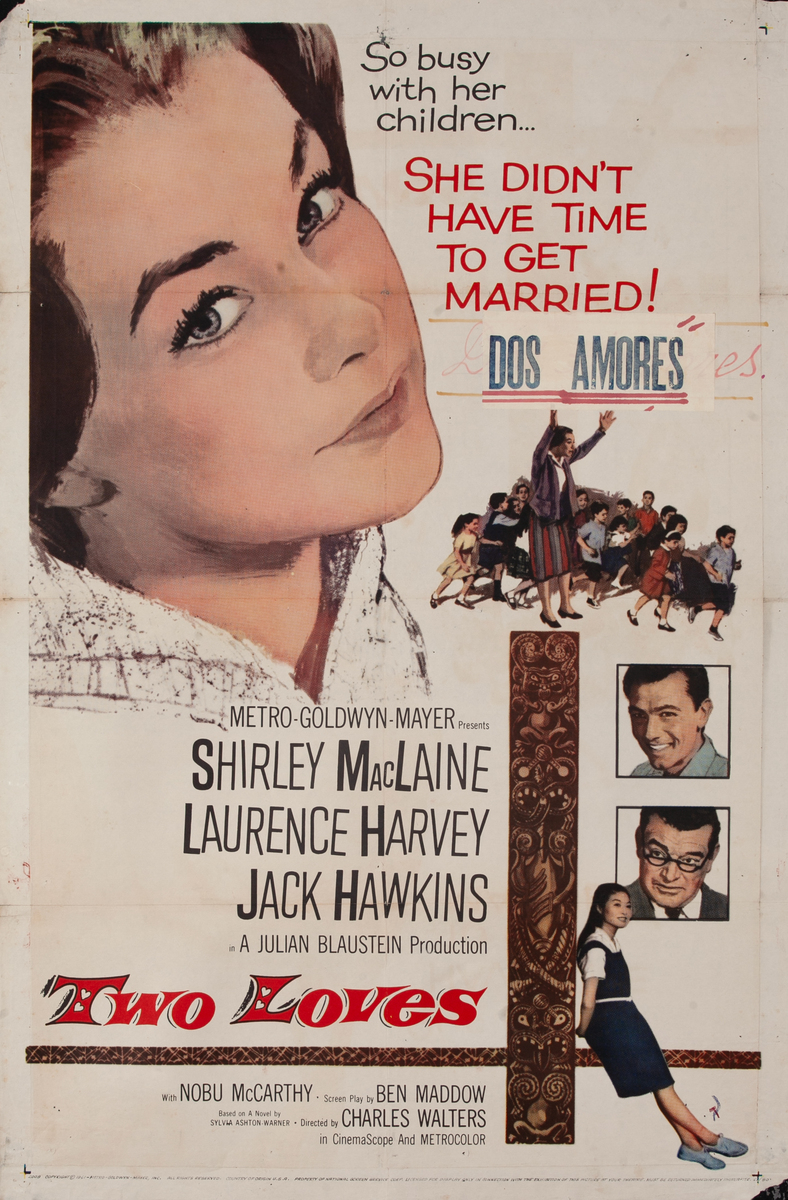 Two Loves, 1 Sheet Movie Poster 