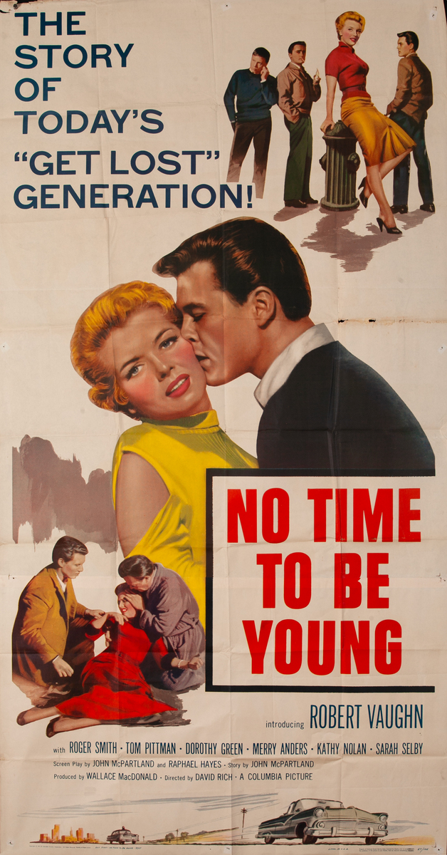 No Time to be Young 3sh Movie Poster