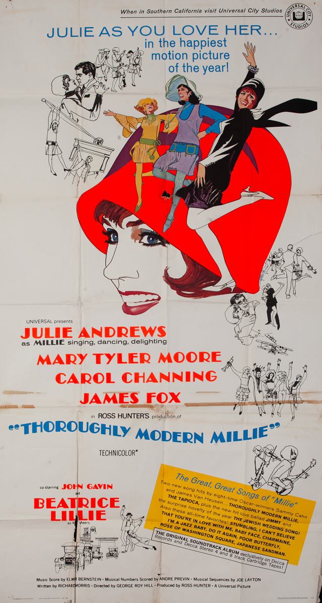 Thoroughly Modern Millie 3sh Movie Poster 