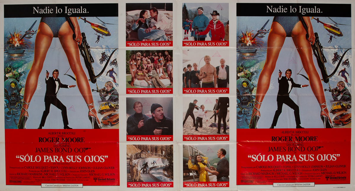 For Your Eyes Only Spanish 1 Stop Movie Poster 