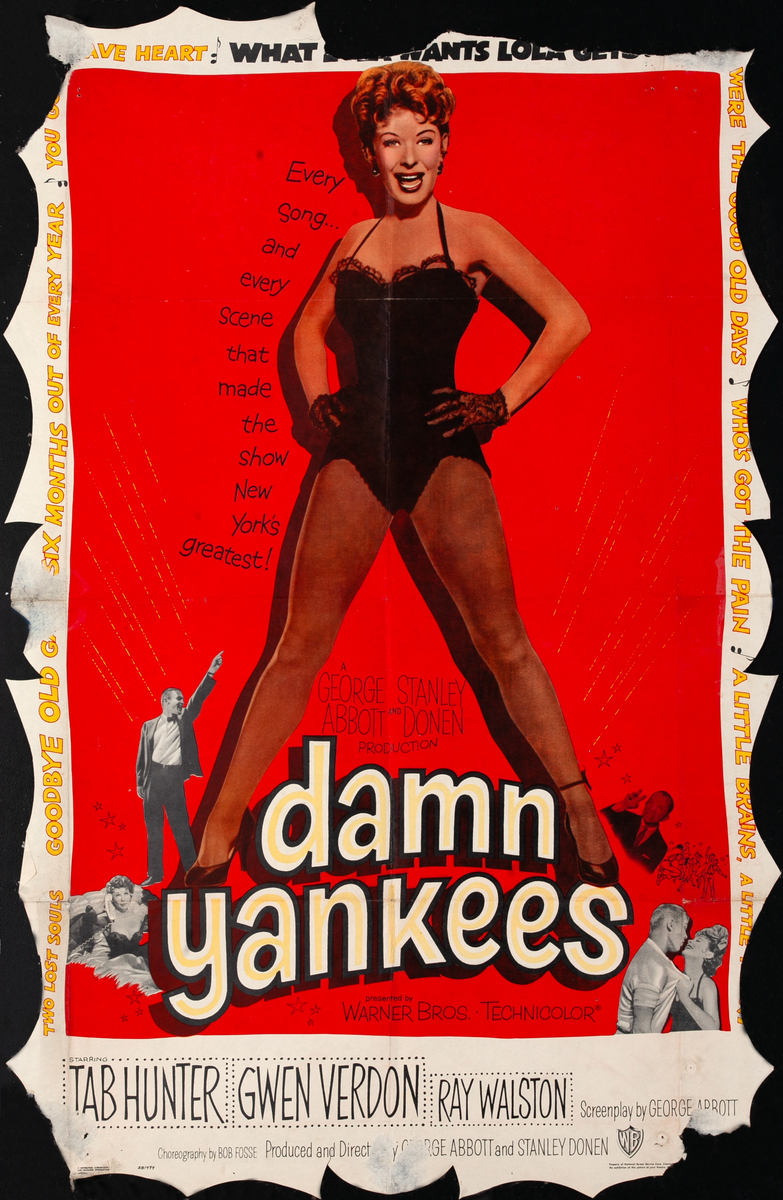 Damn Yankees, 1 Sheet Movie Posters