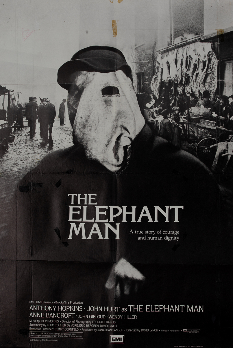 The Elephant Man, 1 Sheet Movie Poster 
