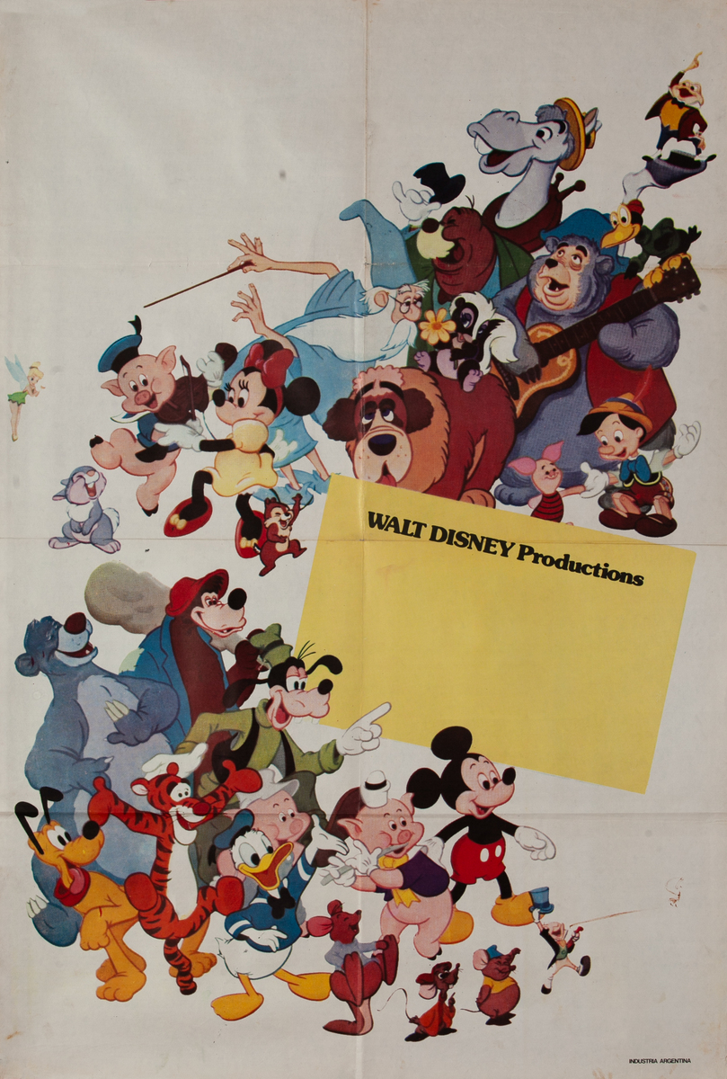 Walt Disney Productions, Film Festival Poster