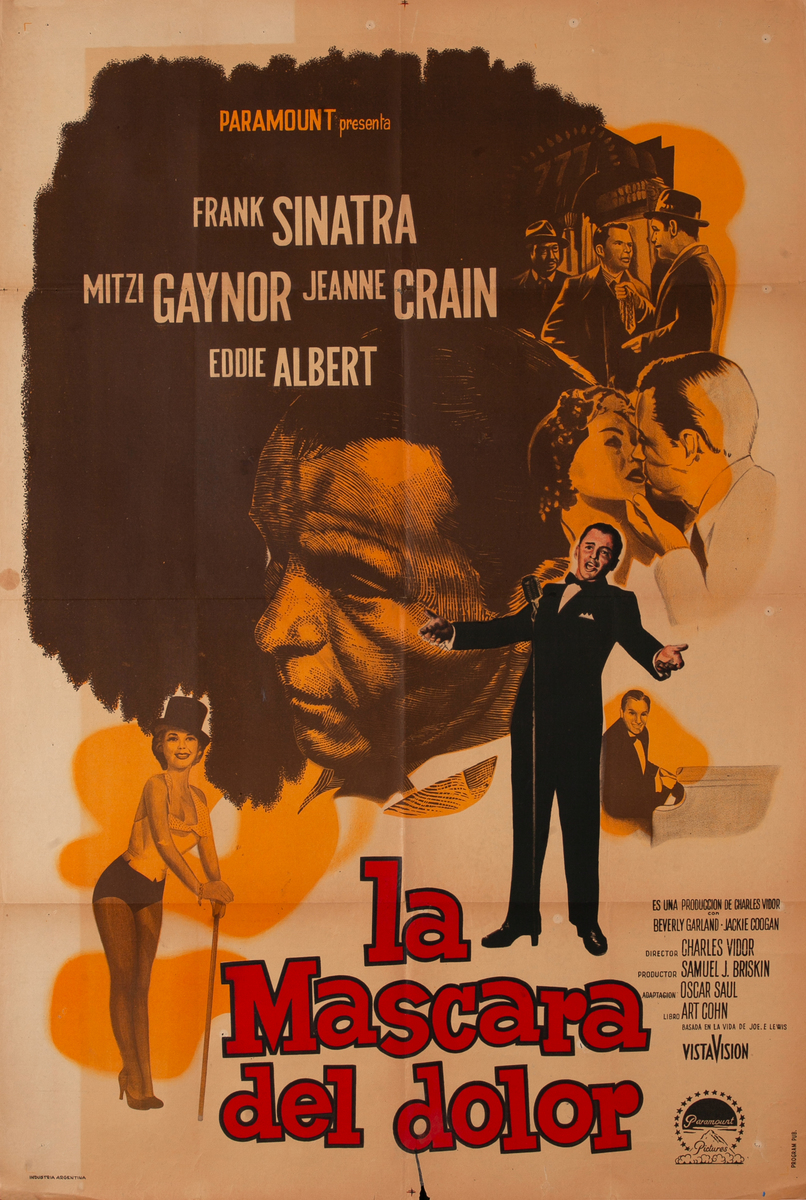 The Joker is Wild, Argentinean Movie Poster
