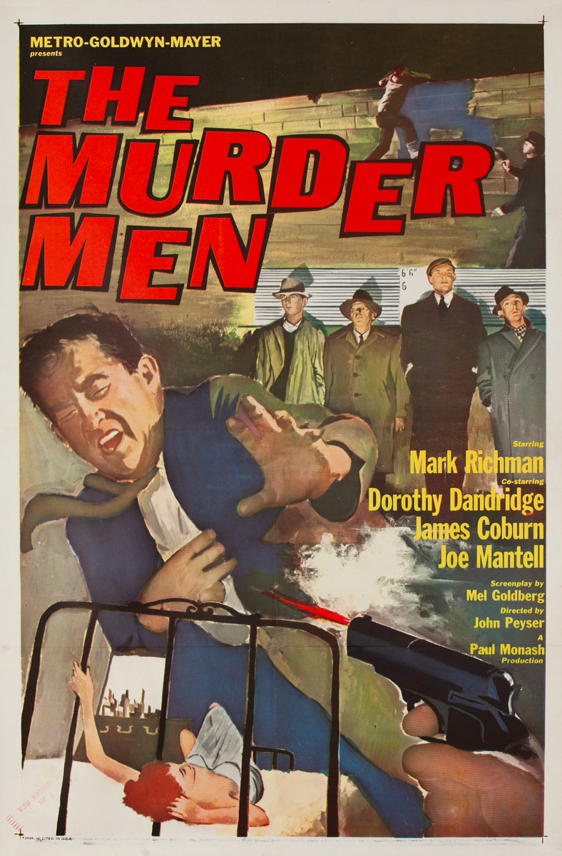The Murder Men, 1 Sheet Movie Poster