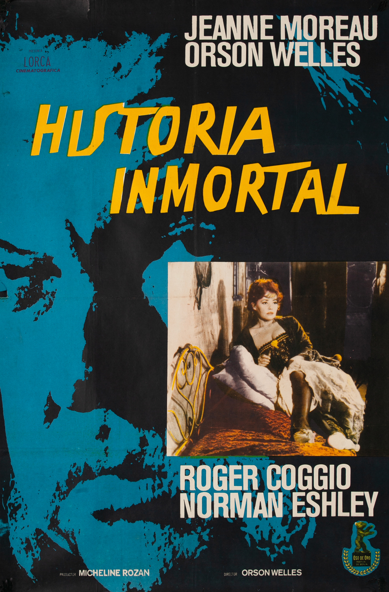  Historia Immortal - The Immortal Story Spanish 1 Sheet Movie Poster