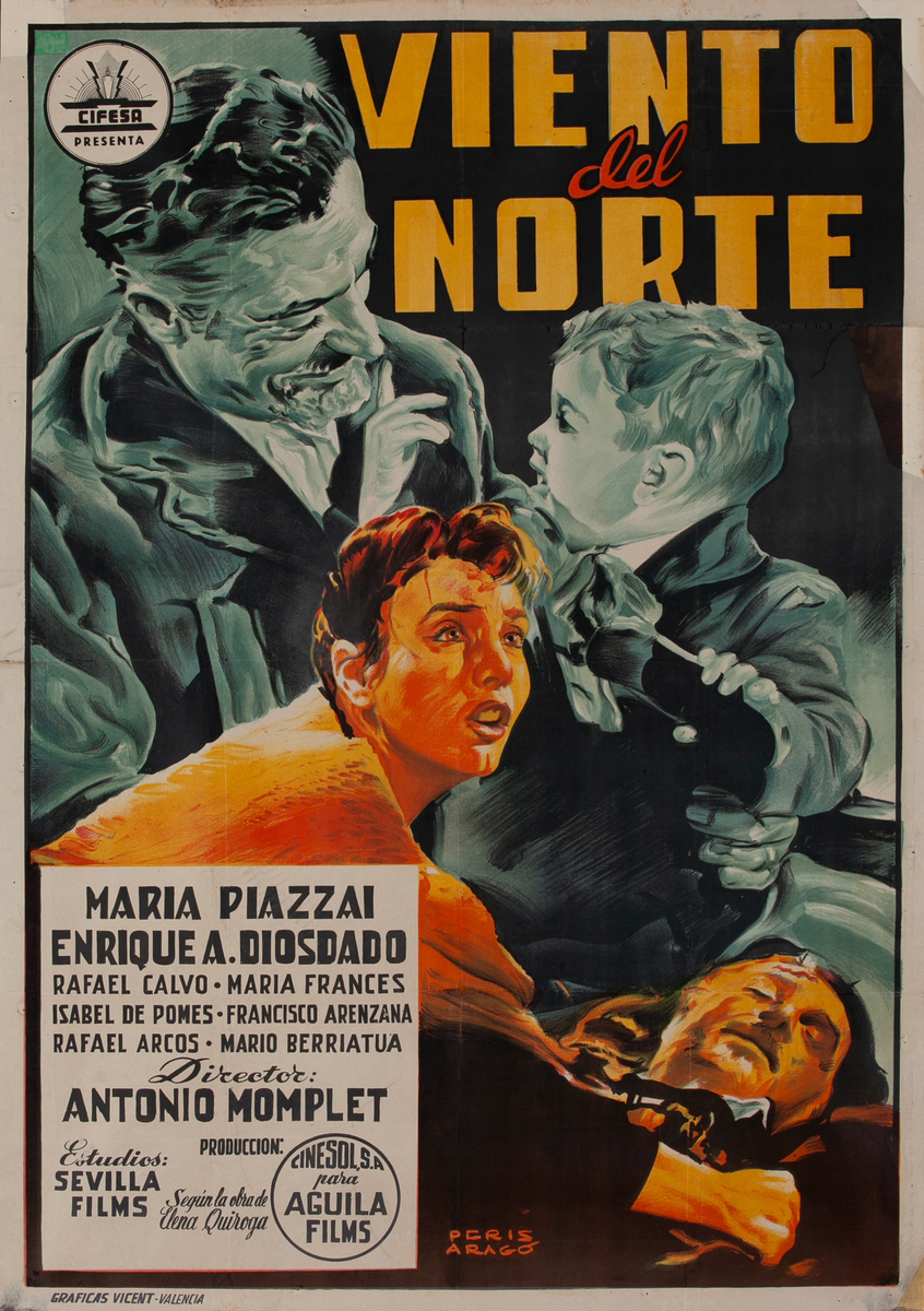 Viento del norte (North Wind) Spanish 1 Sheet Movie Poster