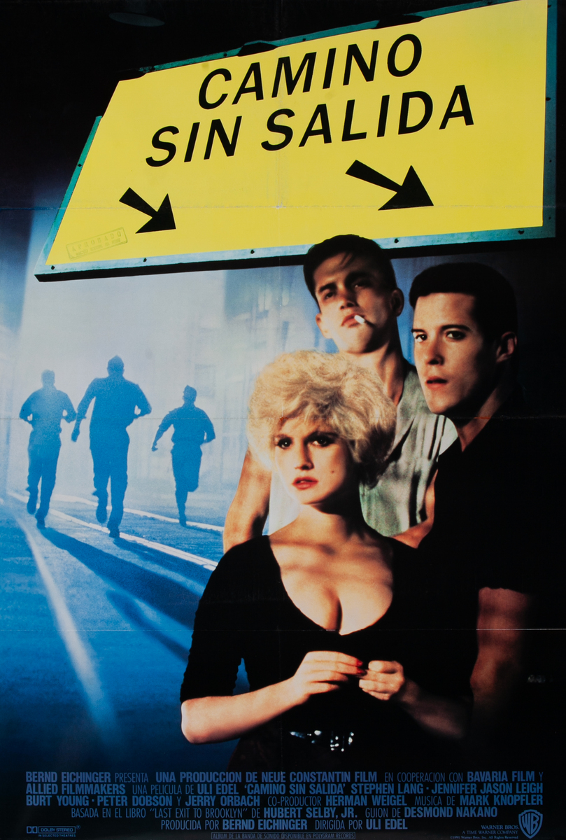 Last Exit to Brooklyn, Spanish 1 Sheet Movie Poster
