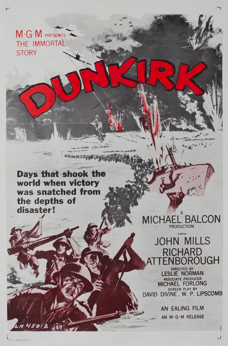 Dunkirk,1 Sheet Movie Poster 