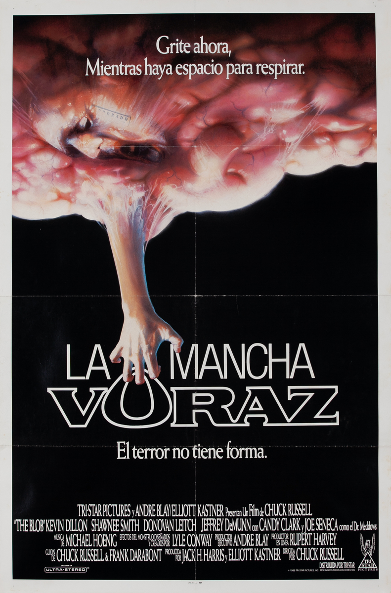 The Blob, Spanish 1 Sheet Movie Poster
