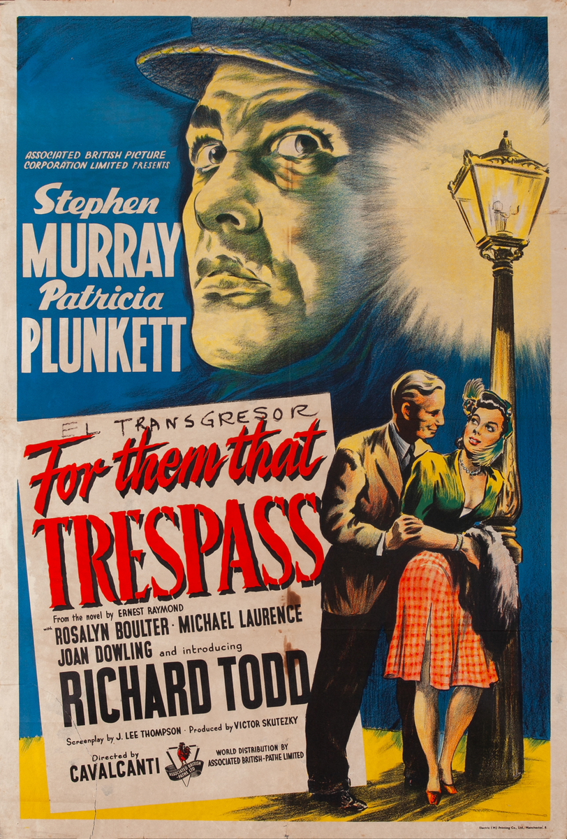 For Them That Trespass, 1 Sheet Movie Poster