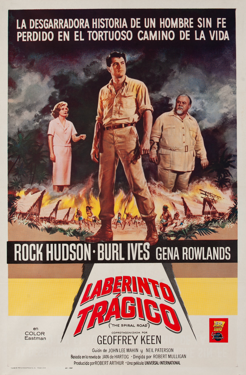 The Spiral Road, Spanish 1 Sheet Movie Poster 