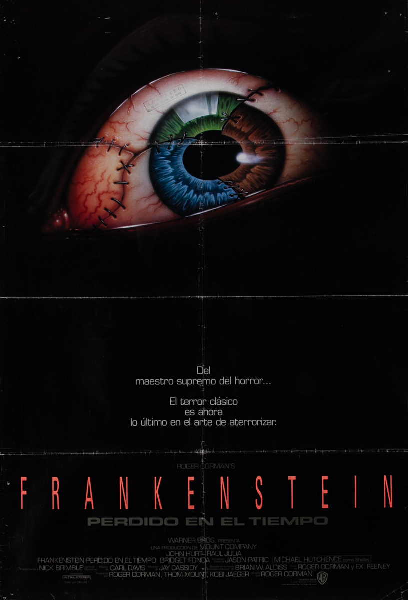 Frankenstein Unbound, Spanish 1 Sheet Movie Poster