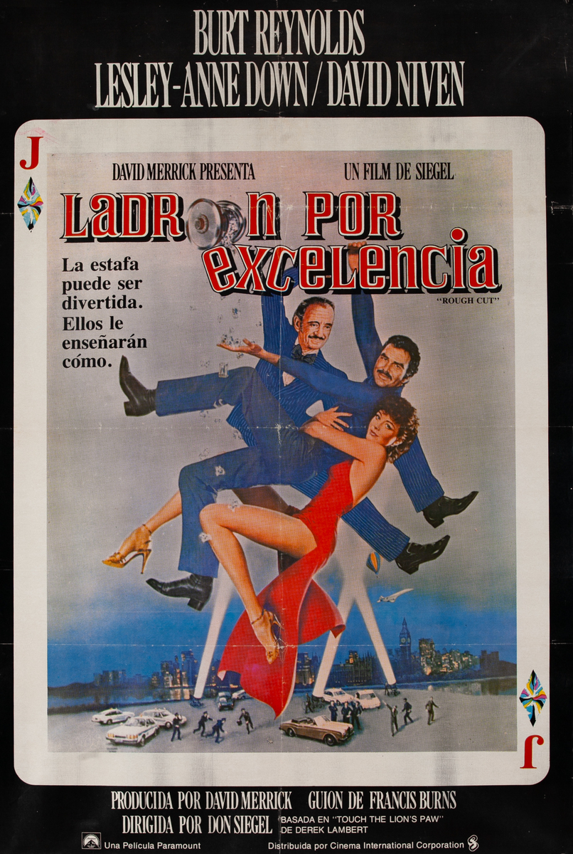 Rough Cut, Spanish 1 Sheet Movie Poster