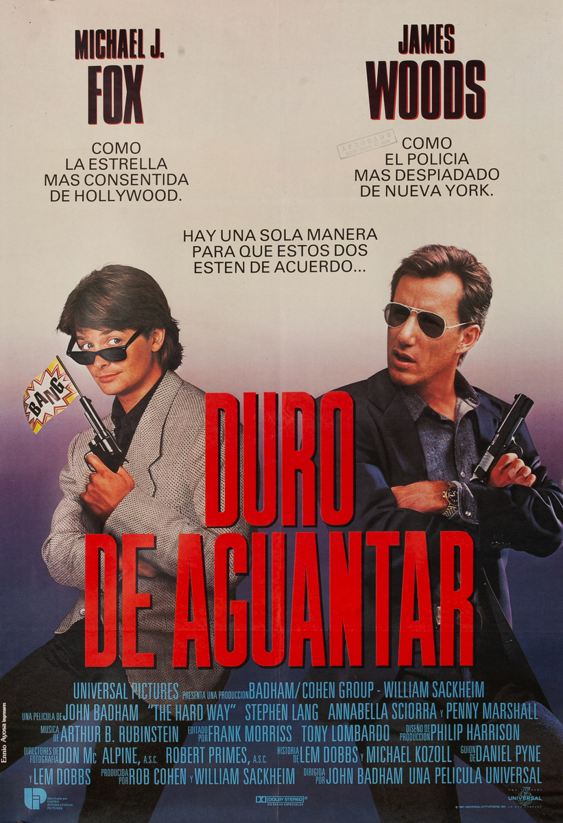 The Hard Way, Spanish 1 Sheet Movie Poster