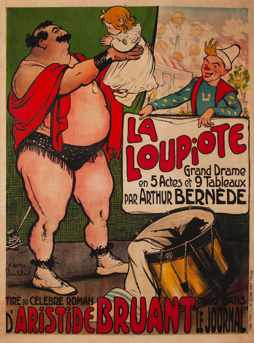 La Loupiote French Theater Poster