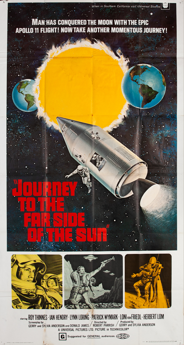Journey to the Far Side of the Sun, 3 Sheet Movie Poster