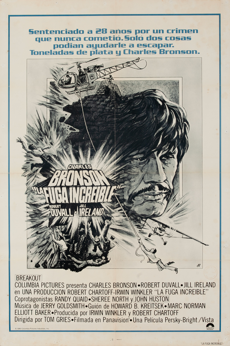 Breakout, Spanish 1 Sheet Movie Poster
