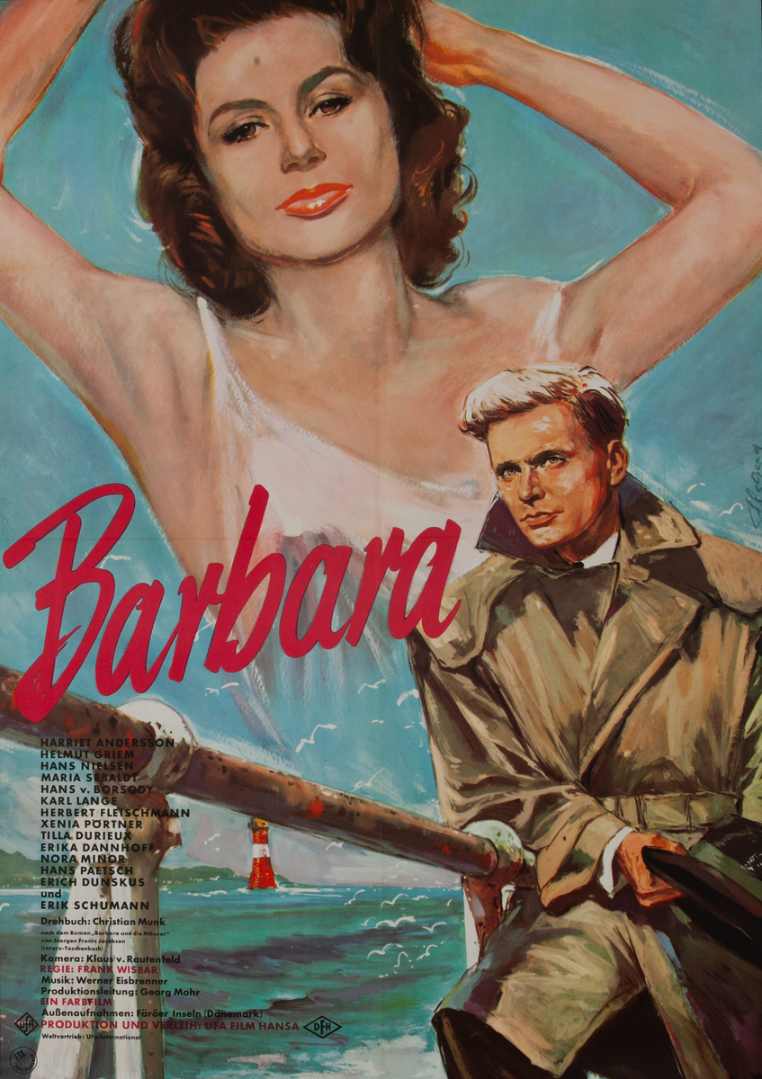 Barbara - Wild wie das Meer (Barbara - Wild as the Sea) Lighthouse, German 1 Sheet Movie Poster 