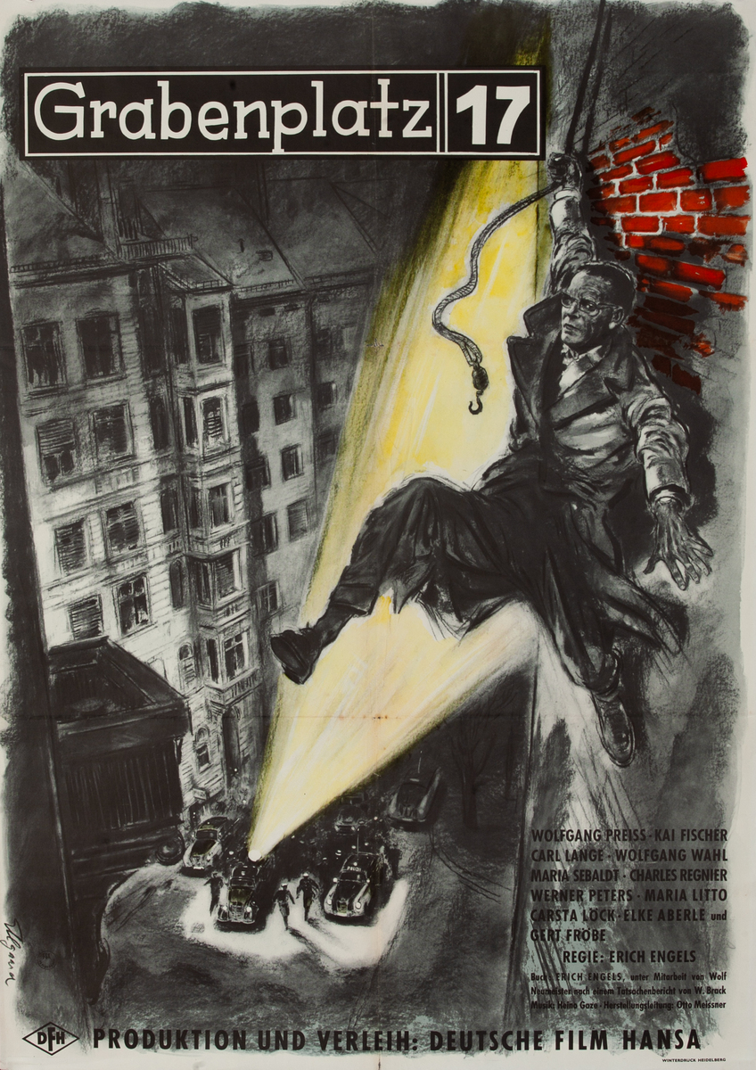Grabenplatz 17 German 1 Sheet Movie Poster 