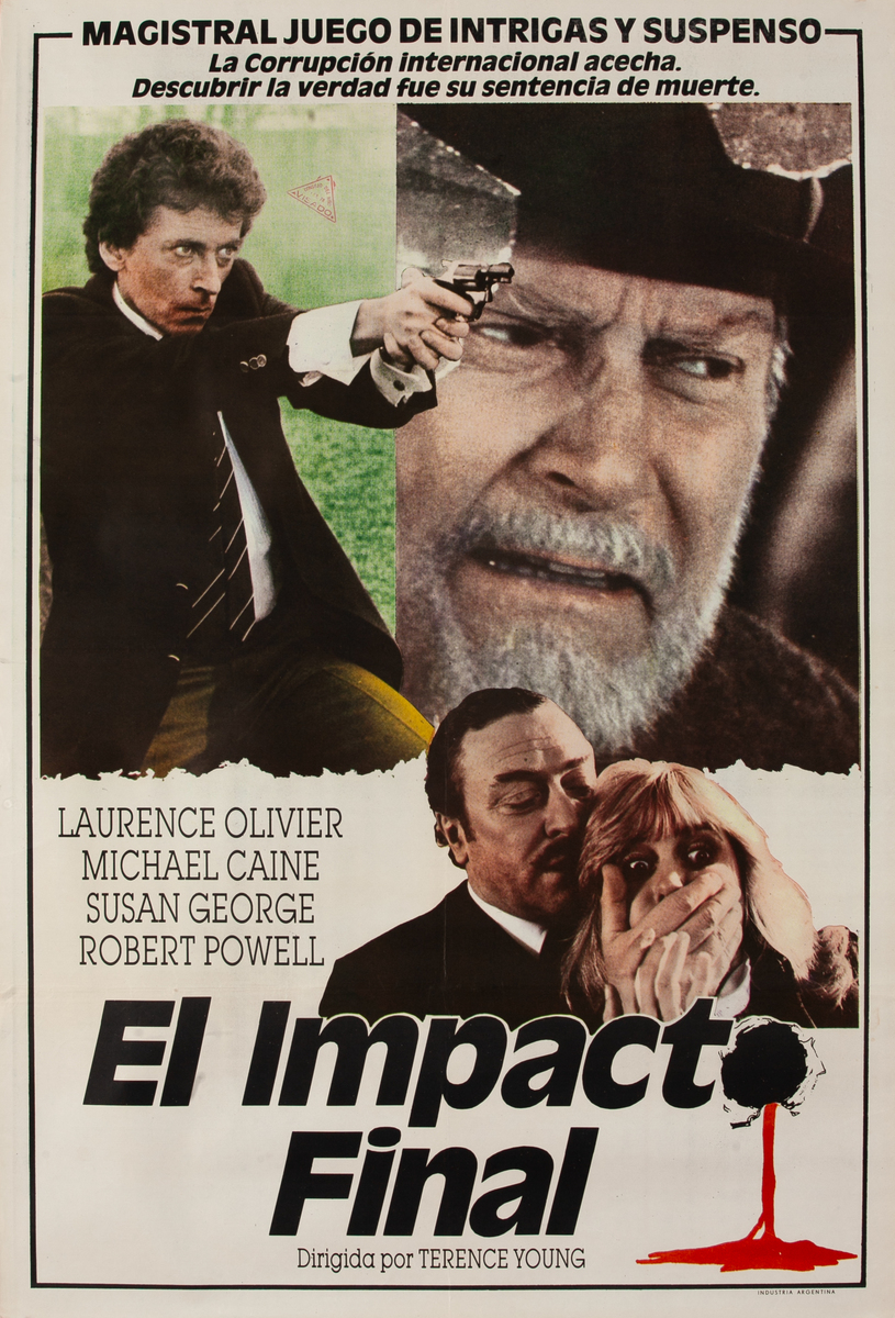 The Jigsaw Man, Argentinean Movie Poster