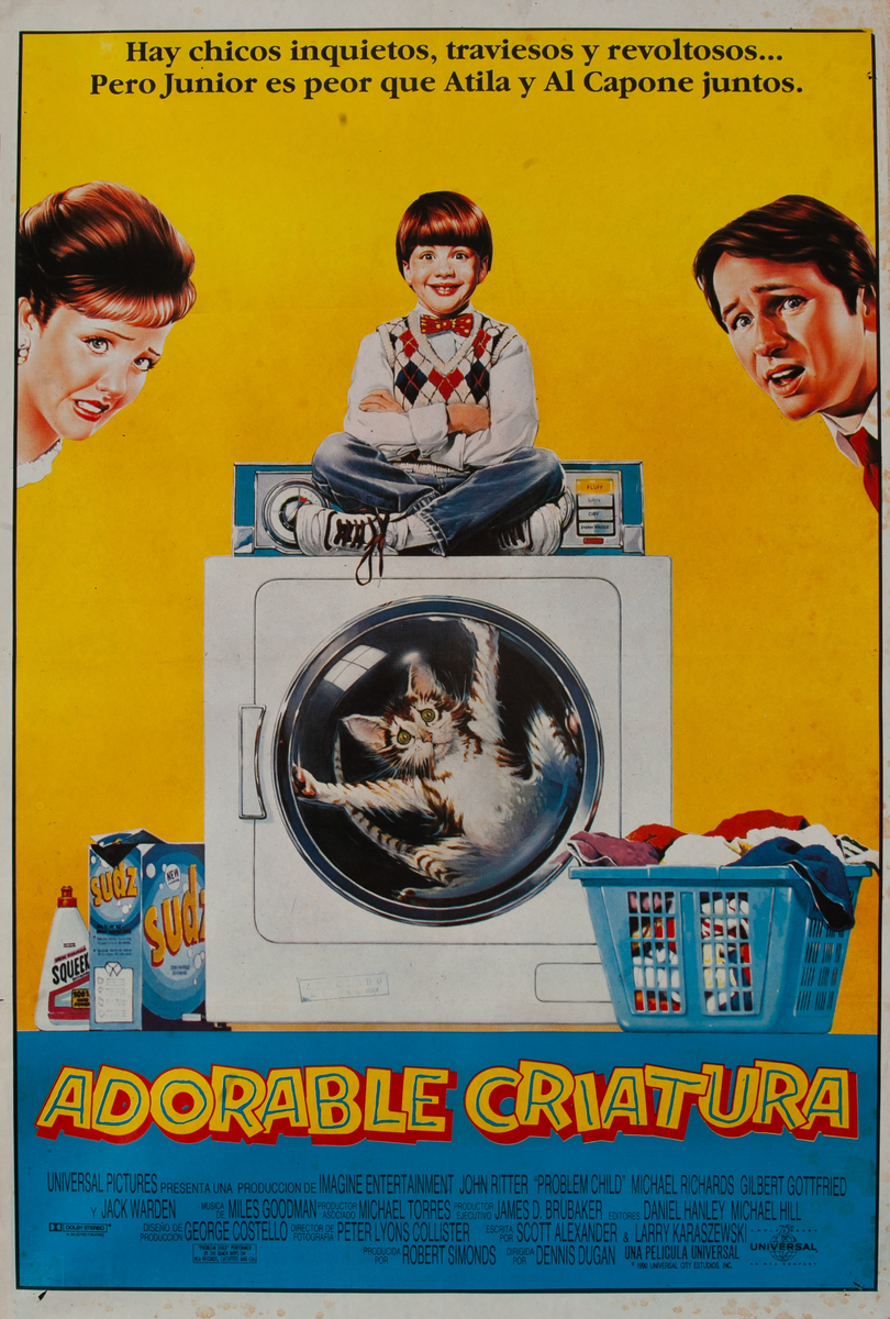 Problem Child, Argentinean Movie Poster