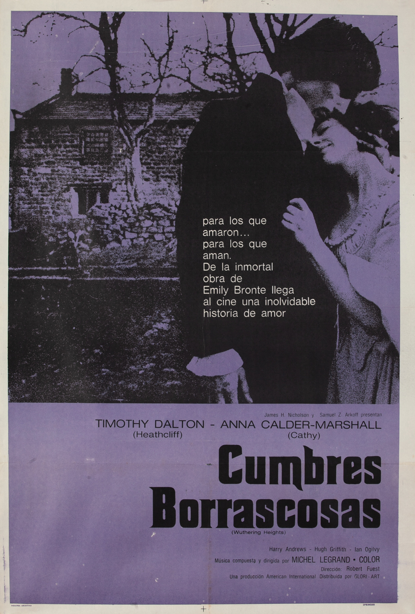 Wuthering Heights, Argentinean Movie Poster