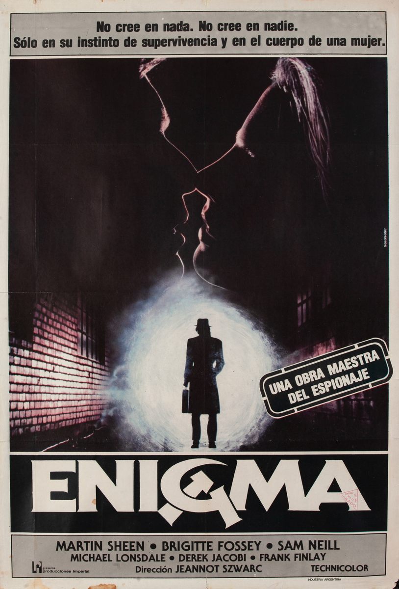 Enigma, Argentinean Movie Poster